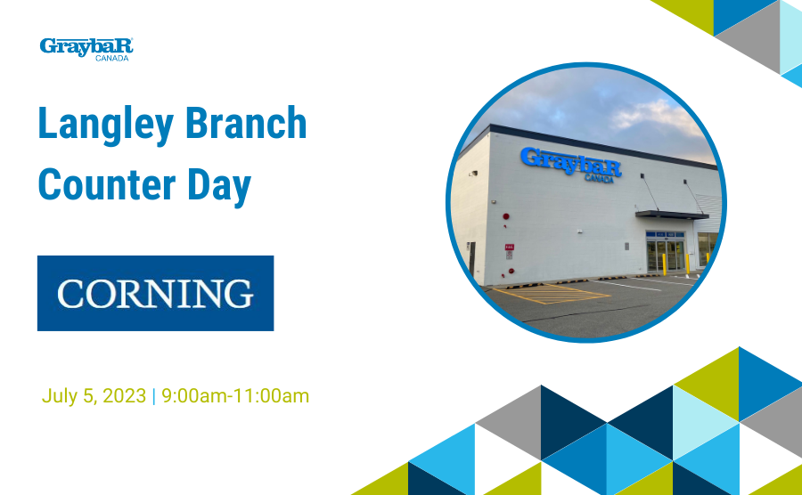 Langley Branch Counter Day Featuring Corning